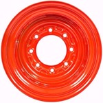 12x16.5 Skid Steer Wheel/Rim 16.5x9.75 - Bobcat Orange
