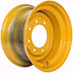 10x16.5 Skid Steer Wheels/Rims 16.5x8.25 - John Deere Yellow