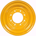 10x16.5 Skid Steer Wheels/Rims 16.5x8.25 - John Deere Yellow