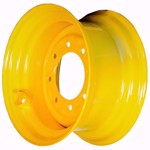 10x16.5 Skid Steer Wheels/Rims 16.5x8.25 - New Holland Yellow