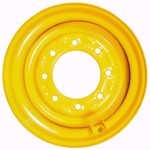 10x16.5 Skid Steer Wheels/Rims 16.5x8.25 - New Holland Yellow