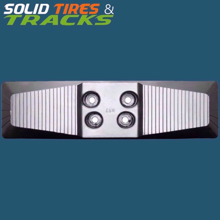 Komatsu 500mm Chain-On Rubber Pad - Heavy Duty