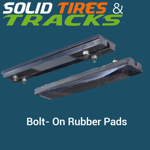 31" 800 mm Bolt-On Rubber Pad 203mm Pitch