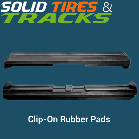 35" 900 mm Clip-On Rubber Pad Pitch 190mm - Heavy Duty