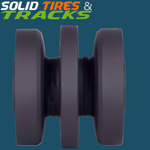 Bobcat Skid Steer Bottom Roller 6732901 Nut Type