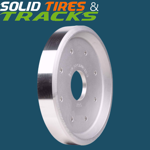 14" Solid Front & Rear Idler Wheel