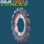 Takeuchi TL130, TL230, Gehl MTL16 Sprocket 08801-66210