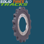 Takeuchi TL130, TL230, Gehl MTL16 Sprocket 08801-66210