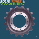 Takeuchi TL130, TL230, Gehl MTL16 Sprocket 08801-66210