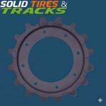 Takeuchi TL26-2 Sprocket 08801-61010