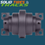 Case CK28 Excavator Bottom Roller 68541-21700