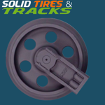 John Deere Excavator Front Idler # 9132562