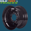 14-17.5 Skid Steer Wheel/Rim 17.5x10.5 - Glossy Black 